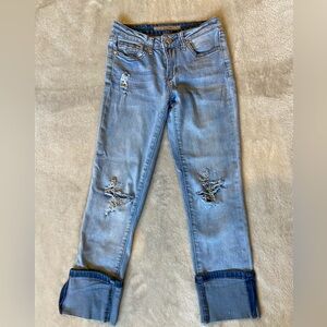 Joe’s Jeans mid-rise cropped skinny Girls’ size 14